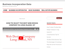 Tablet Screenshot of business-incorporation-data.com
